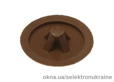 Колпачок на анкер наружный (плоский), белый, коричневый